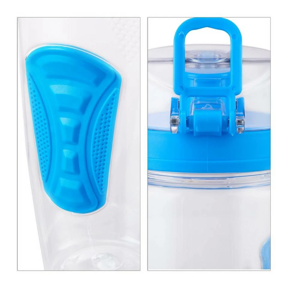 relaxdays Trinkflasche »2x Trinkflasche mit Obsteinsatz blau« 9 relaxdays Trinkflasche »2x Trinkflasche mit Obsteinsatz blau« – Bild 9