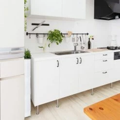 relaxdays Rollwagen »Schmaler Nischenwagen mit 4 Ablagen«, Weiß Wei&szlig;, Schwarz -Neuetischkultur Verkäufe 2022 c739aecc 9fd2 5f0f b82d 6daeb0f7c6d9