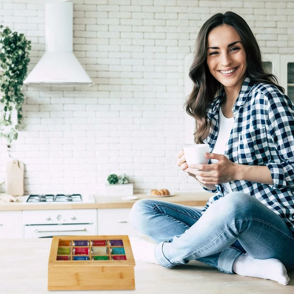 relaxdays Teebox »Teebox Bambus«, Bambus 5 relaxdays Teebox »Teebox Bambus«, Bambus – Bild 5