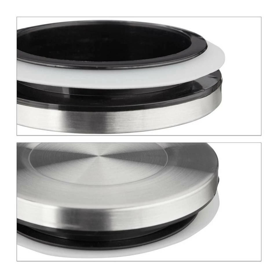 relaxdays Vorratsglas »Vorratsglas 3er Set je 600 ml«, Glas 7 relaxdays Vorratsglas »Vorratsglas 3er Set je 600 ml«, Glas – Bild 7