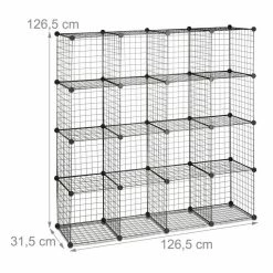 relaxdays Steckregal »Steckregal Drahtgitter 16 Fächer«, 30 x 30 cm 15 relaxdays Steckregal »Steckregal Drahtgitter 16 Fächer«, 30 x 30 cm -Neuetischkultur Verkäufe 2022 c878373c cd9b 594a 8b07 dd7983c4d3ab