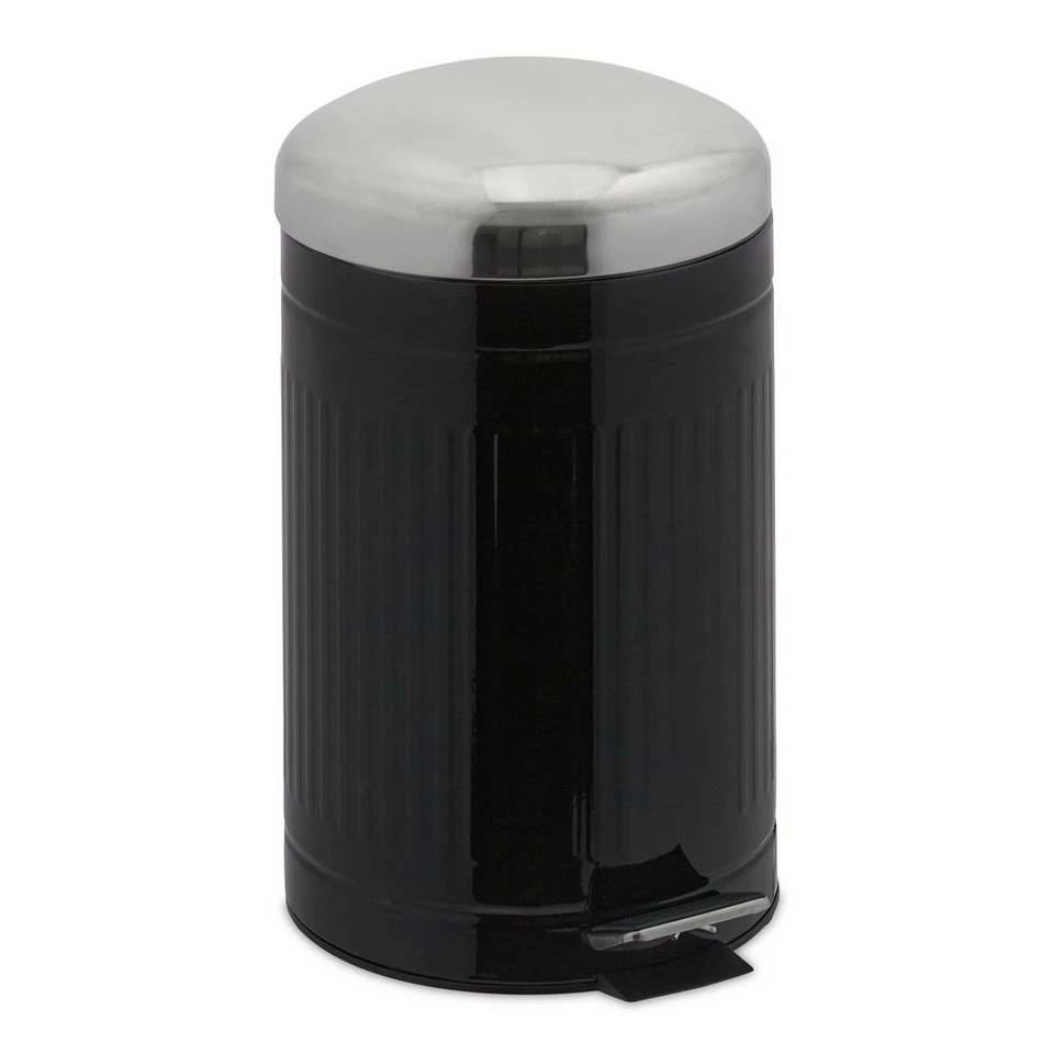 relaxdays Mülleimer »Mülleimer 12 Liter«, hellgrau Grau Silber Schwarz, Schwarz Silber, Weiß Silber Schwarz 11 relaxdays Mülleimer »Mülleimer 12 Liter«, hellgrau Grau Silber Schwarz, Schwarz Silber, Weiß Silber Schwarz – Bild 11