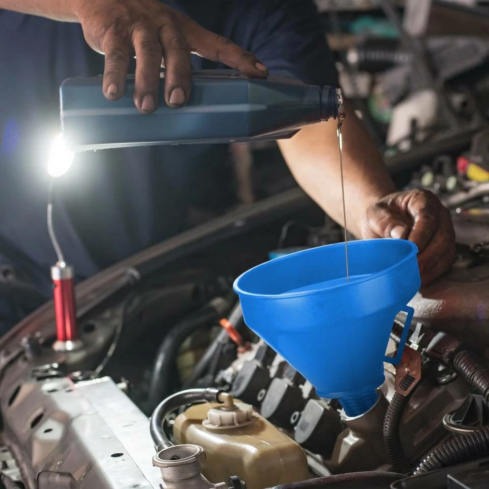 relaxdays Trichter »Blaues Trichter Set mit Schlauch« 2 relaxdays Trichter »Blaues Trichter Set mit Schlauch« – Bild 2