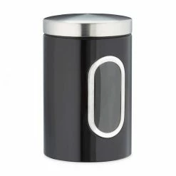 relaxdays Vorratsdose »1 x schwarze Vorratsdose m. Sichtfenster«, Eisen 15 relaxdays Vorratsdose »1 x schwarze Vorratsdose m. Sichtfenster«, Eisen -Neuetischkultur Verkäufe 2022 cb2649e8 3520 58a8 9d36 9db1dc8f1641