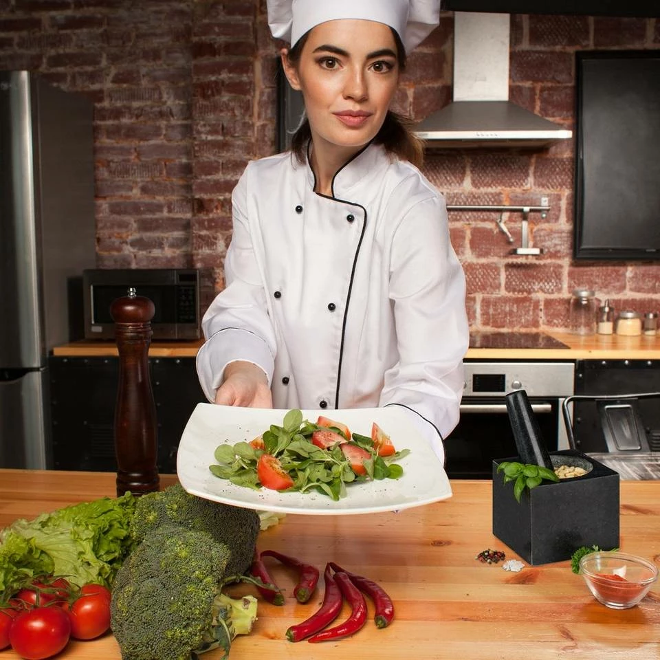 relaxdays Mörser »Eckiger Granit Mörser mit Stößel« 3 relaxdays Mörser »Eckiger Granit Mörser mit Stößel« – Bild 3