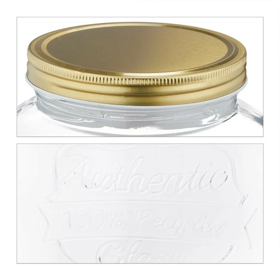 relaxdays Getränkespender Getränkespender Set mit Gläsern 9 relaxdays Getränkespender Getränkespender Set mit Gläsern – Bild 9