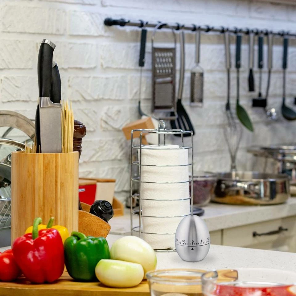 relaxdays Eieruhr »4 x Eieruhr aus Edelstahl« 2 relaxdays Eieruhr »4 x Eieruhr aus Edelstahl« – Bild 2