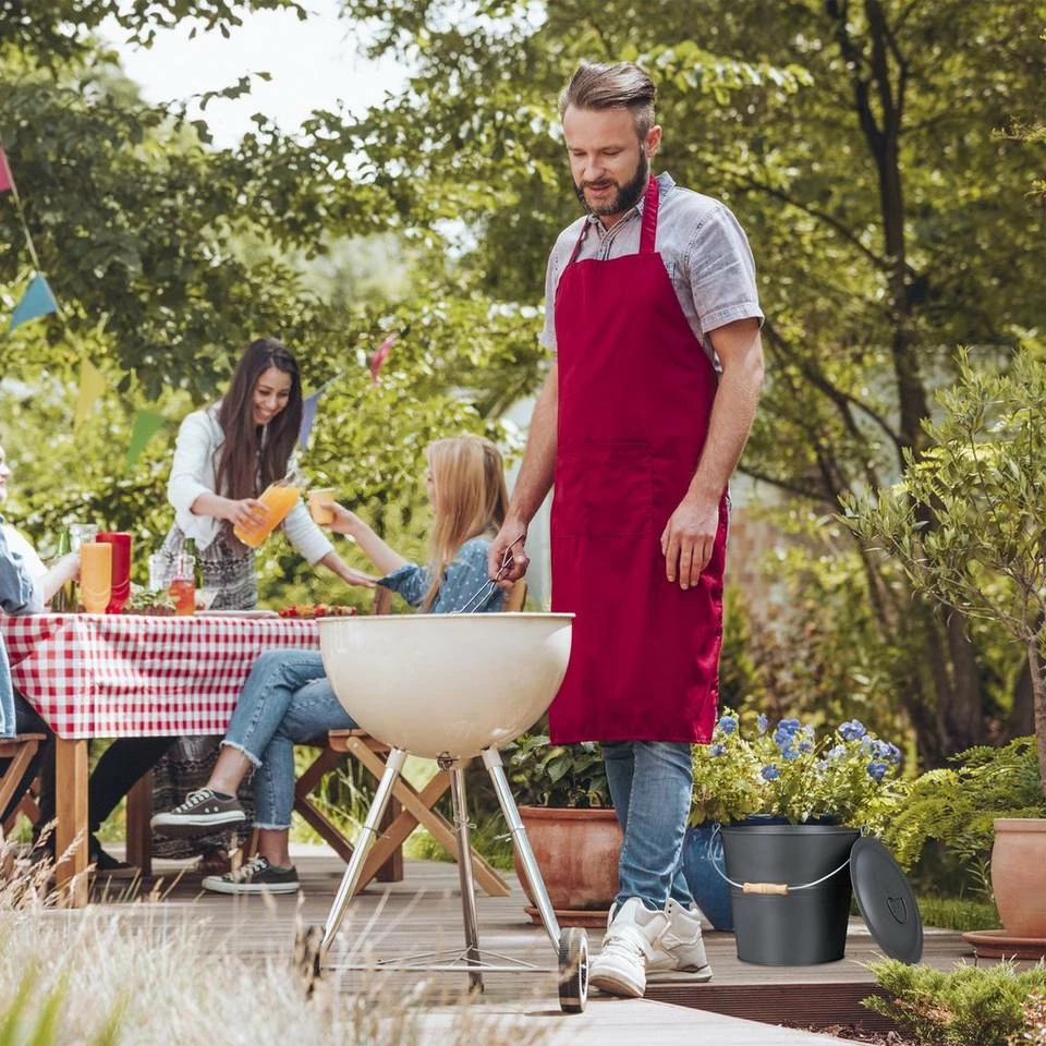 relaxdays Aschekasten »Ascheeimer mit Deckel« 5 relaxdays Aschekasten »Ascheeimer mit Deckel« – Bild 5