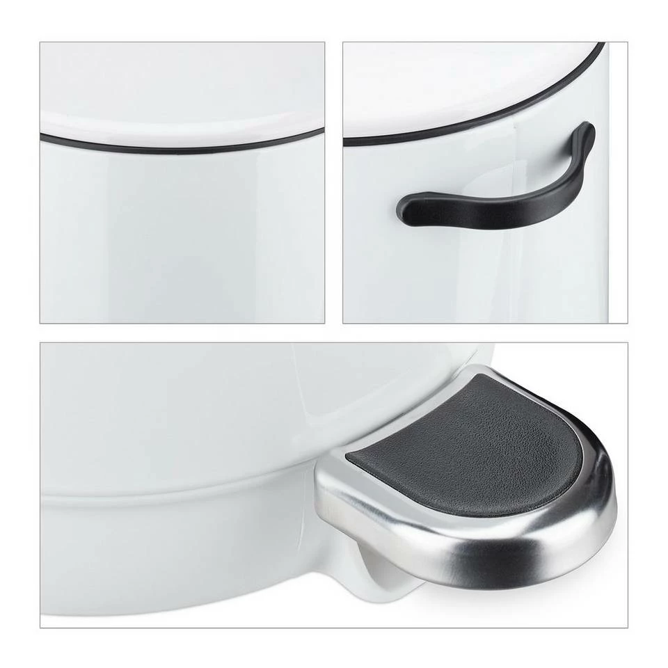 relaxdays Kosmetikeimer »Weißer Kosmetikeimer 5 Liter« 8 relaxdays Kosmetikeimer »Weißer Kosmetikeimer 5 Liter« – Bild 8