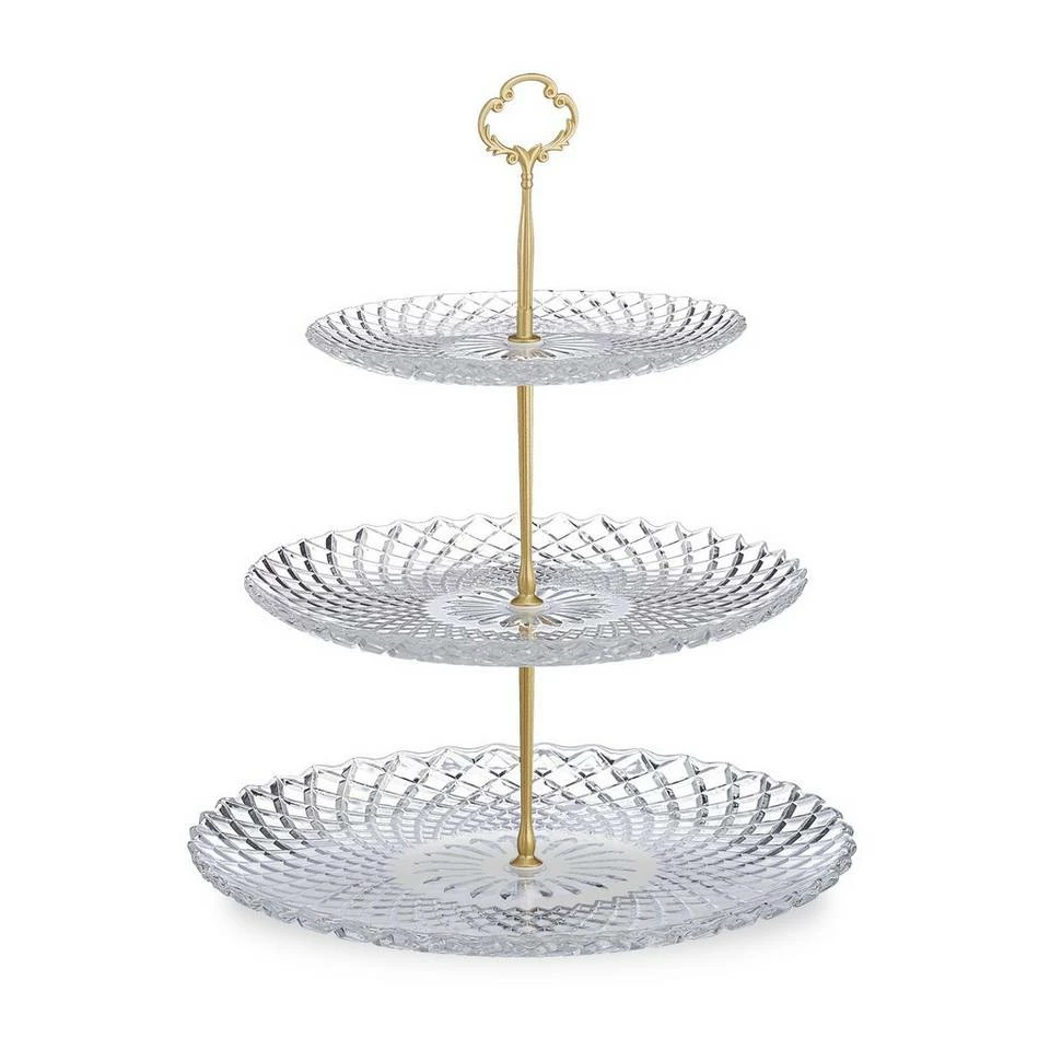 relaxdays Etagere »Runde Etagere 3-stöckig«, Glas 10 relaxdays Etagere »Runde Etagere 3-stöckig«, Glas – Bild 10