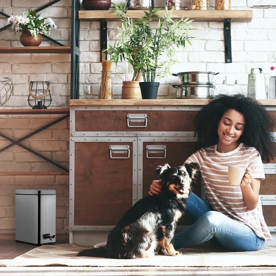 relaxdays Mülleimer »Mülleimer 5l mit Absenkautomatik« 5 relaxdays Mülleimer »Mülleimer 5l mit Absenkautomatik« – Bild 5