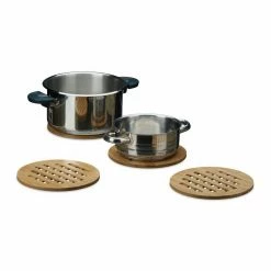 relaxdays Topfuntersetzer »Untersetzer 4er Set rund«