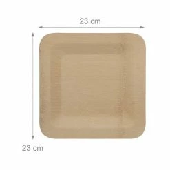 relaxdays Einwegteller »50 x Bambus Teller eckig 23 cm« -Neuetischkultur Verkäufe 2022 d6d9d8be 1ae5 5e52 af6e ef1af2763d1c