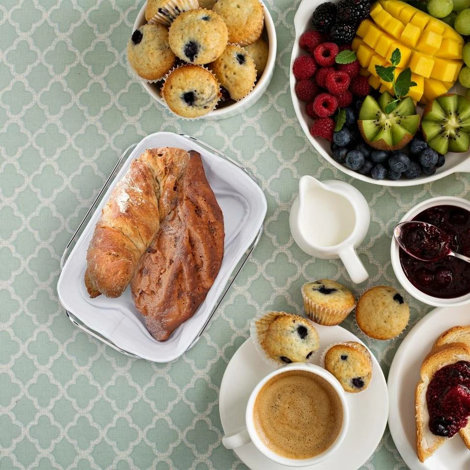 relaxdays Brotkorb »Brotkorb Metall mit Stoffeinsatz«, Eisen, Weiß Grau Weiß, Weiß Weiß, Schwarz Weiß 2 relaxdays Brotkorb »Brotkorb Metall mit Stoffeinsatz«, Eisen, Weiß Grau Weiß, Weiß Weiß, Schwarz Weiß – Bild 2