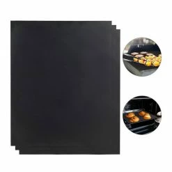 relaxdays Backmatte »BBQ Grillmatte 3er Set«, Kunststoff