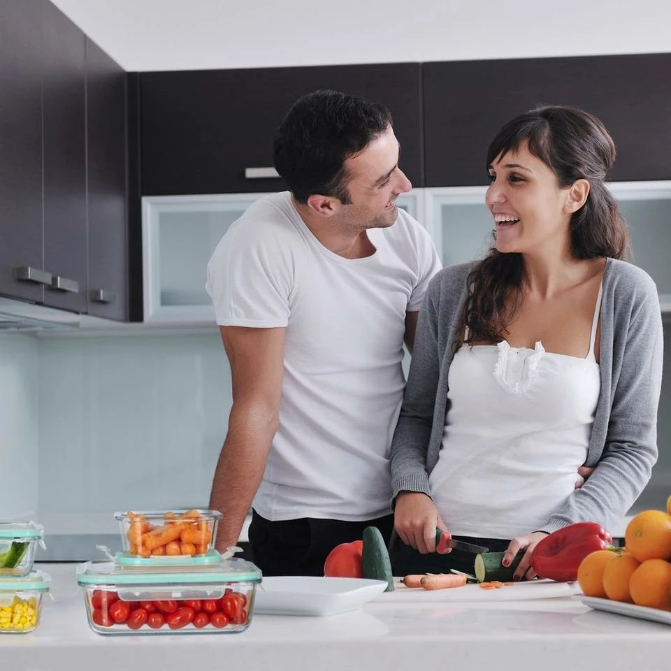 relaxdays Frischhaltedose »Frischhaltedose 12er Set«, Glas 6 relaxdays Frischhaltedose »Frischhaltedose 12er Set«, Glas – Bild 6