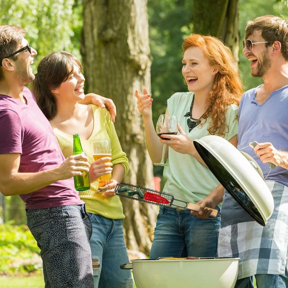 relaxdays Grillguthalter »Grillkorb für Fleisch- und Gemüsespieße«, Eisen 3 relaxdays Grillguthalter »Grillkorb für Fleisch- und Gemüsespieße«, Eisen – Bild 3