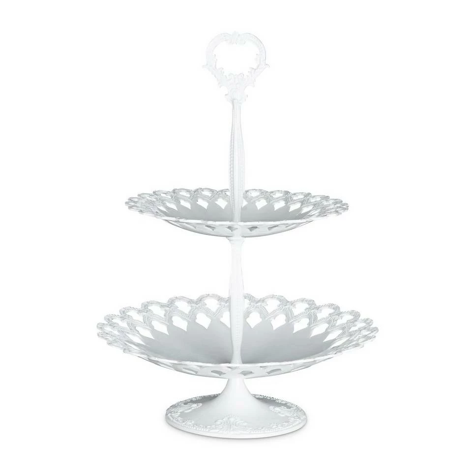 relaxdays Etagere »2 x Etagere Metall weiß«, Aluminium 7 relaxdays Etagere »2 x Etagere Metall weiß«, Aluminium – Bild 7