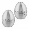 relaxdays Eieruhr »2 x Eieruhr aus Edelstahl«