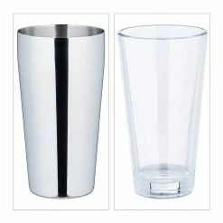 relaxdays Cocktail Shaker »Boston Cocktail Shaker«, Edelstahl, (2-tlg) -Neuetischkultur Verkäufe 2022 da3d942d 6dbc 5542 b9b4 3dd624f76041