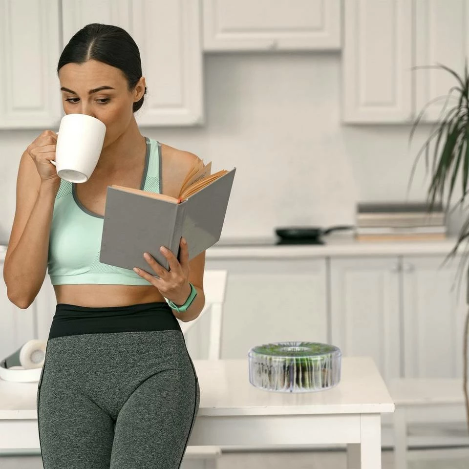 relaxdays Teebox »8 x Teebox transparent mit 6 Fächern«, Kunststoff 3 relaxdays Teebox »8 x Teebox transparent mit 6 Fächern«, Kunststoff – Bild 3