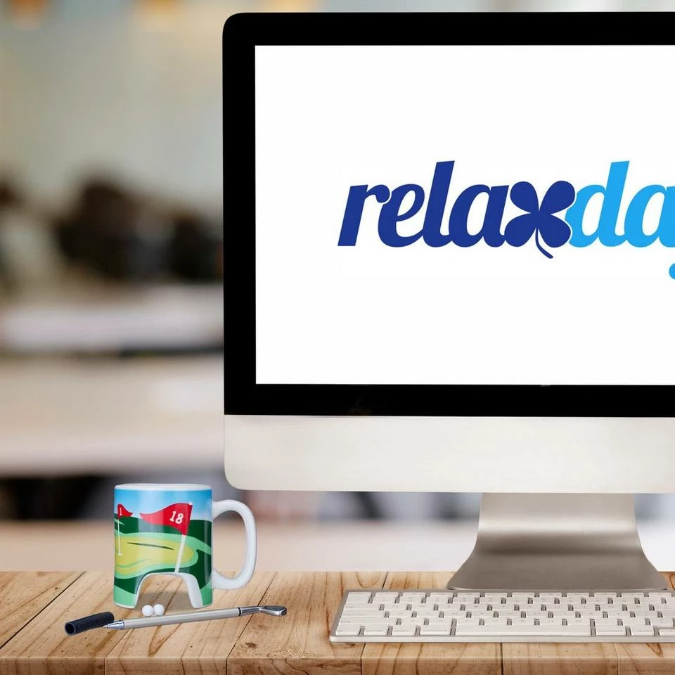 relaxdays Tasse »10 x Golftasse mit Schläger«, Keramik 5 relaxdays Tasse »10 x Golftasse mit Schläger«, Keramik – Bild 5