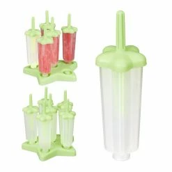 relaxdays Eisform »12 Eisformen mit Stiel«