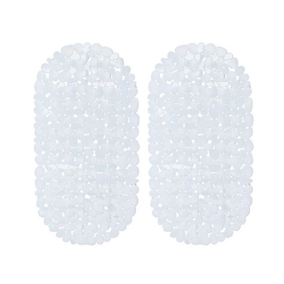relaxdays Antirutschmatte »2 x Badewanneneinlage Steinoptik weiß« 1 relaxdays Antirutschmatte »2 x Badewanneneinlage Steinoptik weiß«