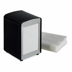 relaxdays Serviettenhalter »1 x Serviettenspender Retro schwarz«, Stahl