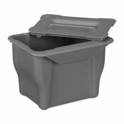 relaxdays Biomülleimer »Biomülleimer Küche 5l grau«