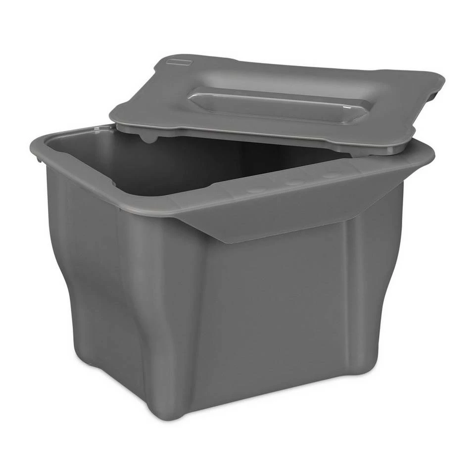 relaxdays Biomülleimer »Biomülleimer Küche 5l grau« 1 relaxdays Biomülleimer »Biomülleimer Küche 5l grau«