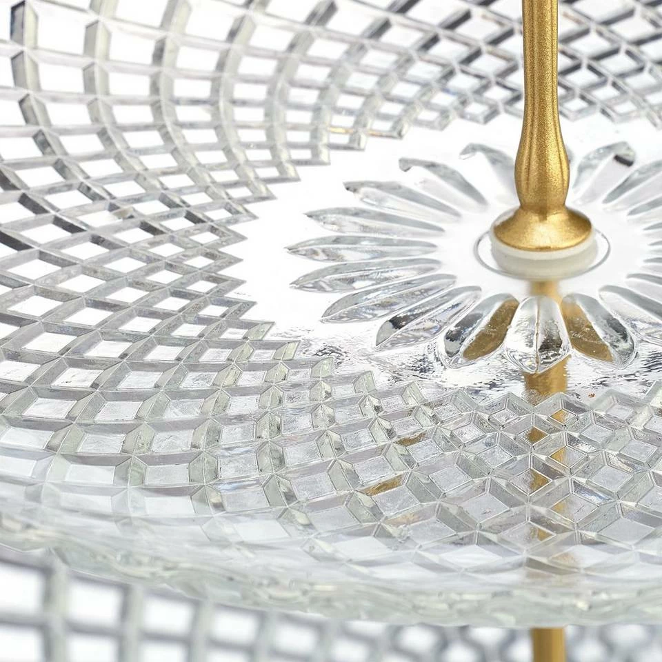 relaxdays Etagere »Runde Etagere 3-stöckig«, Glas 8 relaxdays Etagere »Runde Etagere 3-stöckig«, Glas – Bild 8