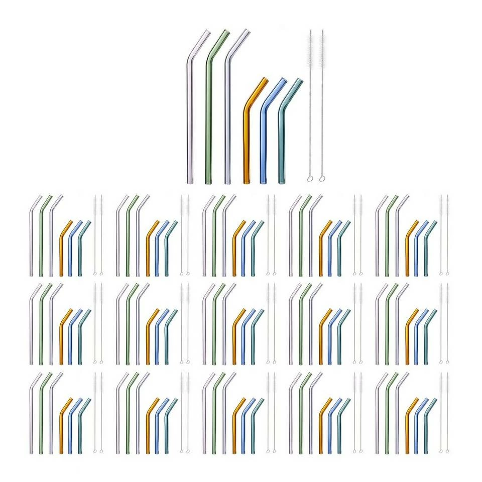 relaxdays Trinkhalme »96 x Strohhalme Glas 15 & 23 cm« 1 relaxdays Trinkhalme »96 x Strohhalme Glas 15 & 23 cm«