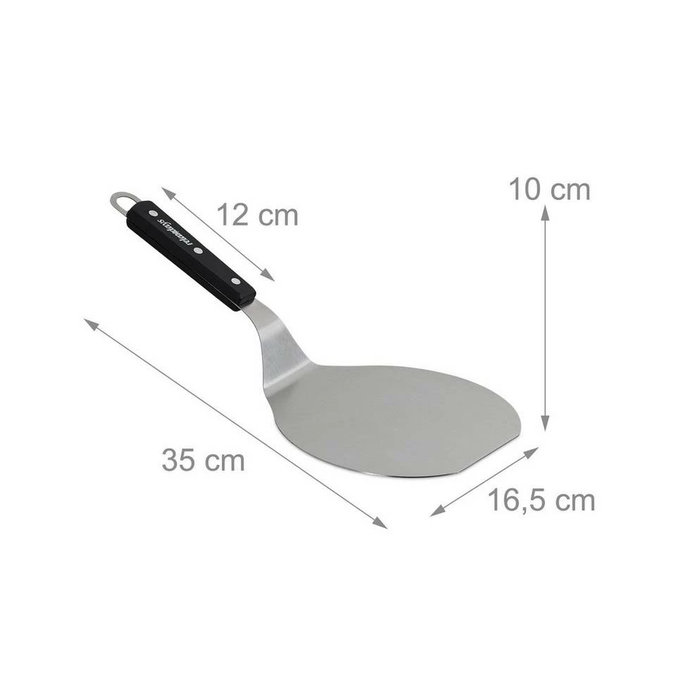 relaxdays Pizzaschieber »2 x Pizzaschieber mit Holzgriff« 4 relaxdays Pizzaschieber »2 x Pizzaschieber mit Holzgriff« – Bild 4