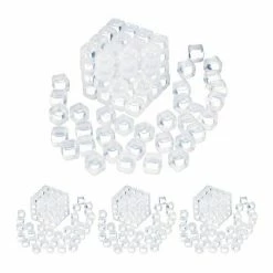 relaxdays Eiswürfelform »400 x Wiederverwendbare Eiswürfel«