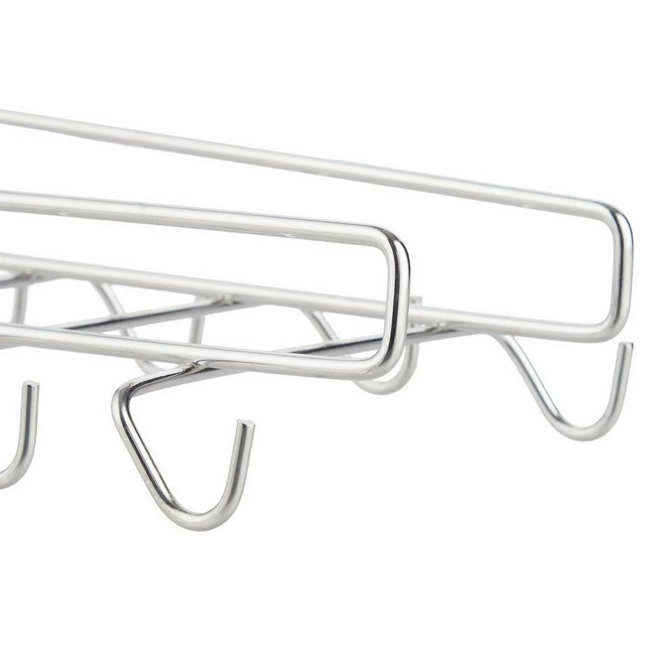 relaxdays Tasse »10 x Tassenhalter Schrankeinsatz«, Edelstahl 7 relaxdays Tasse »10 x Tassenhalter Schrankeinsatz«, Edelstahl – Bild 7