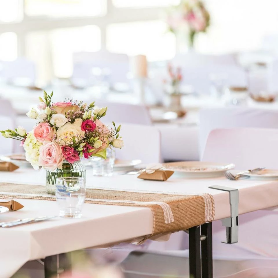 Tischklammer »12 x Tischklammern Edelstahl«, relaxdays 5 Tischklammer »12 x Tischklammern Edelstahl«, relaxdays – Bild 5