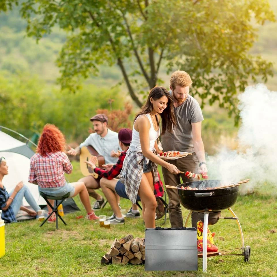 relaxdays Aschekasten »Ascheeimer eckig mit Deckel« 5 relaxdays Aschekasten »Ascheeimer eckig mit Deckel« – Bild 5