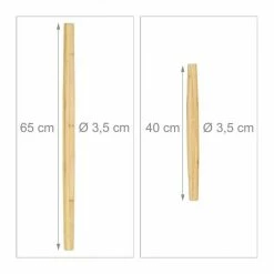 relaxdays Teigroller »Teigroller Bambus 2er Set« Bambus -Neuetischkultur Verkäufe 2022 ea02f021 294e 5210 8b1e df87f884992a
