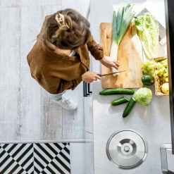 relaxdays Einbaumülleimer »Mülleimer für Arbeitsplatte 8 Liter« -Neuetischkultur Verkäufe 2022 eb360b51 cdf0 5bc7 9974 3ee00509ae6e