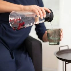 relaxdays Karaffe »Glaskaraffe 1l zylindrisch« -Neuetischkultur Verkäufe 2022 eb4761cf fffd 553b 98a0 5d11ef3becd9