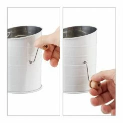 relaxdays Küchensieb »10 x Retro Mehlsieb mit Kurbel«, Edelstahl -Neuetischkultur Verkäufe 2022 eb53bba1 99bd 5e3c ae96 151ea8835065