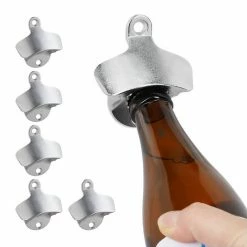 relaxdays Flaschenöffner »6 x Wandflaschenöffner«