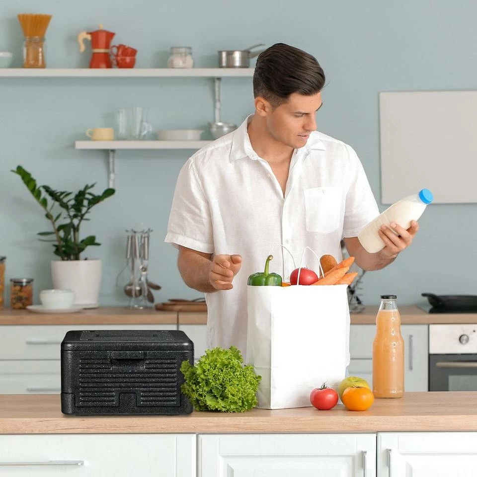 relaxdays Thermobehälter »Thermobox für Essen 17 Liter«, Schaumstoff 2 relaxdays Thermobehälter »Thermobox für Essen 17 Liter«, Schaumstoff – Bild 2