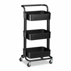 relaxdays Rollwagen »Rollwagen mit 3 Etagen«, Schwarz Schwarz Schwarz, T&uuml;rkis Schwarz, Wei&szlig; Schwarz -Neuetischkultur Verkäufe 2022 ed30dc65 4e7c 5c63 a35b 17970ca6ad40