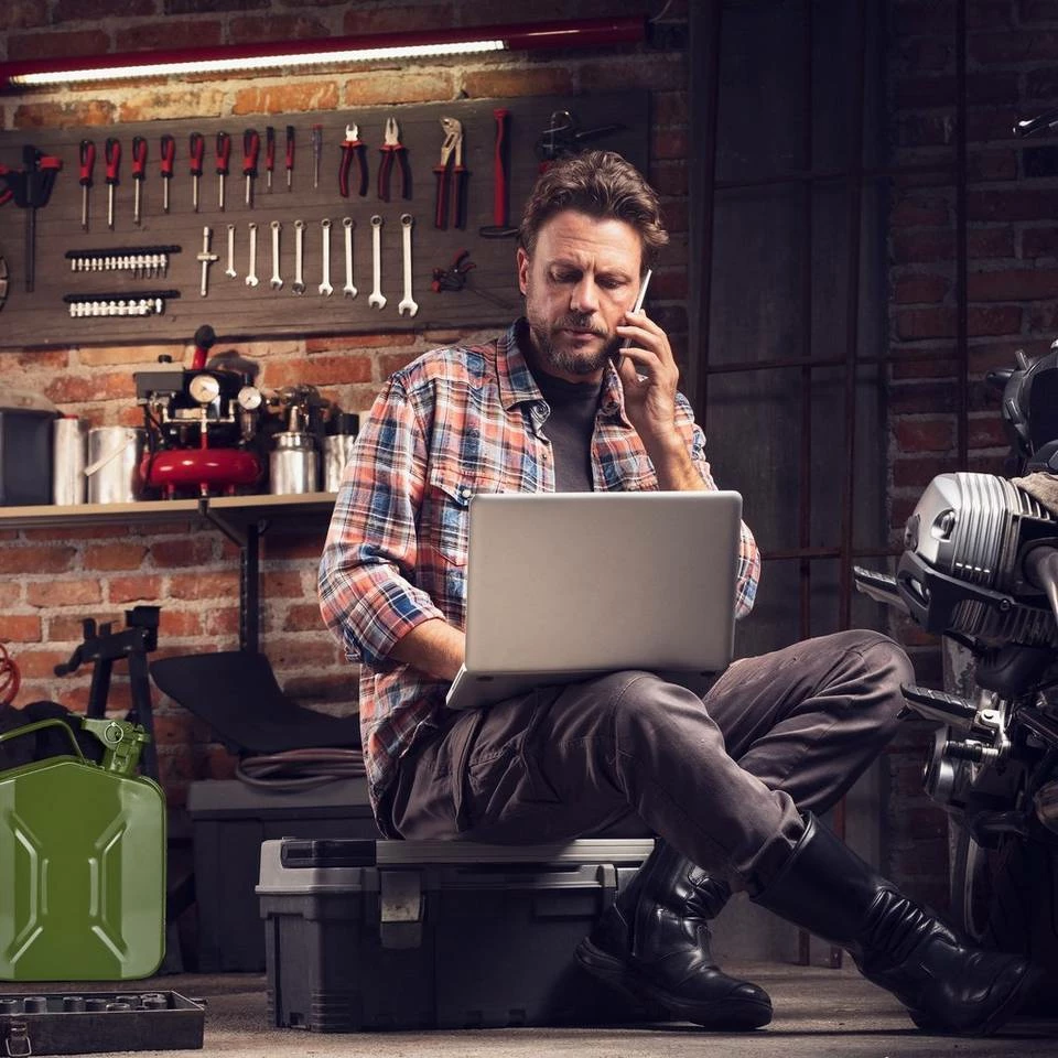 relaxdays Kanister »Benzinkanister 10 Liter« 3 relaxdays Kanister »Benzinkanister 10 Liter« – Bild 3