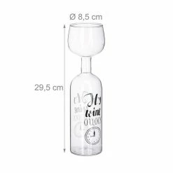 relaxdays Weinglas »Weinflasche Glas Aufsatz 750 ml«, Glas 12 relaxdays Weinglas »Weinflasche Glas Aufsatz 750 ml«, Glas -Neuetischkultur Verkäufe 2022 f1e85ba2 03d4 5983 9b9b f5bcbeb450f1