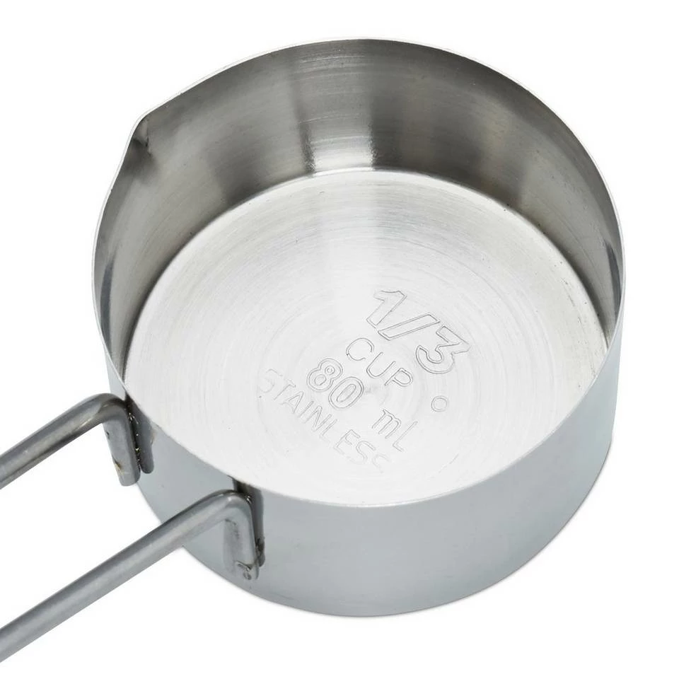 relaxdays Messbecher »Messbecher Set 4 tlg. Edelstahl«, Edelstahl 6 relaxdays Messbecher »Messbecher Set 4 tlg. Edelstahl«, Edelstahl – Bild 6