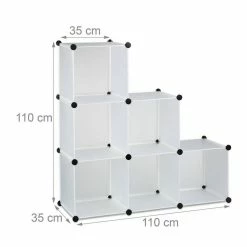 relaxdays Steckregal »1x Stufenregal 6 Fächer zum Stecken weiß« 10 relaxdays Steckregal »1x Stufenregal 6 Fächer zum Stecken weiß« -Neuetischkultur Verkäufe 2022 f378968c 081e 590e b6e0 eb0bc1a4e38f