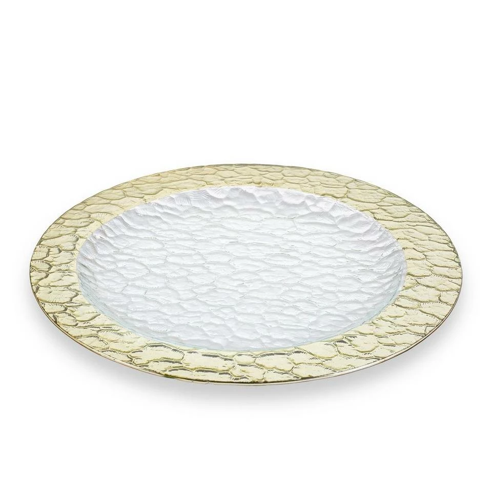 relaxdays Servierteller »Servierteller mit Goldrand«, Glas 7 relaxdays Servierteller »Servierteller mit Goldrand«, Glas – Bild 7